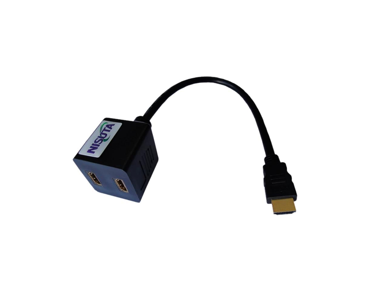 Nisuta - Adaptador HDMI macho a HDMI hembra