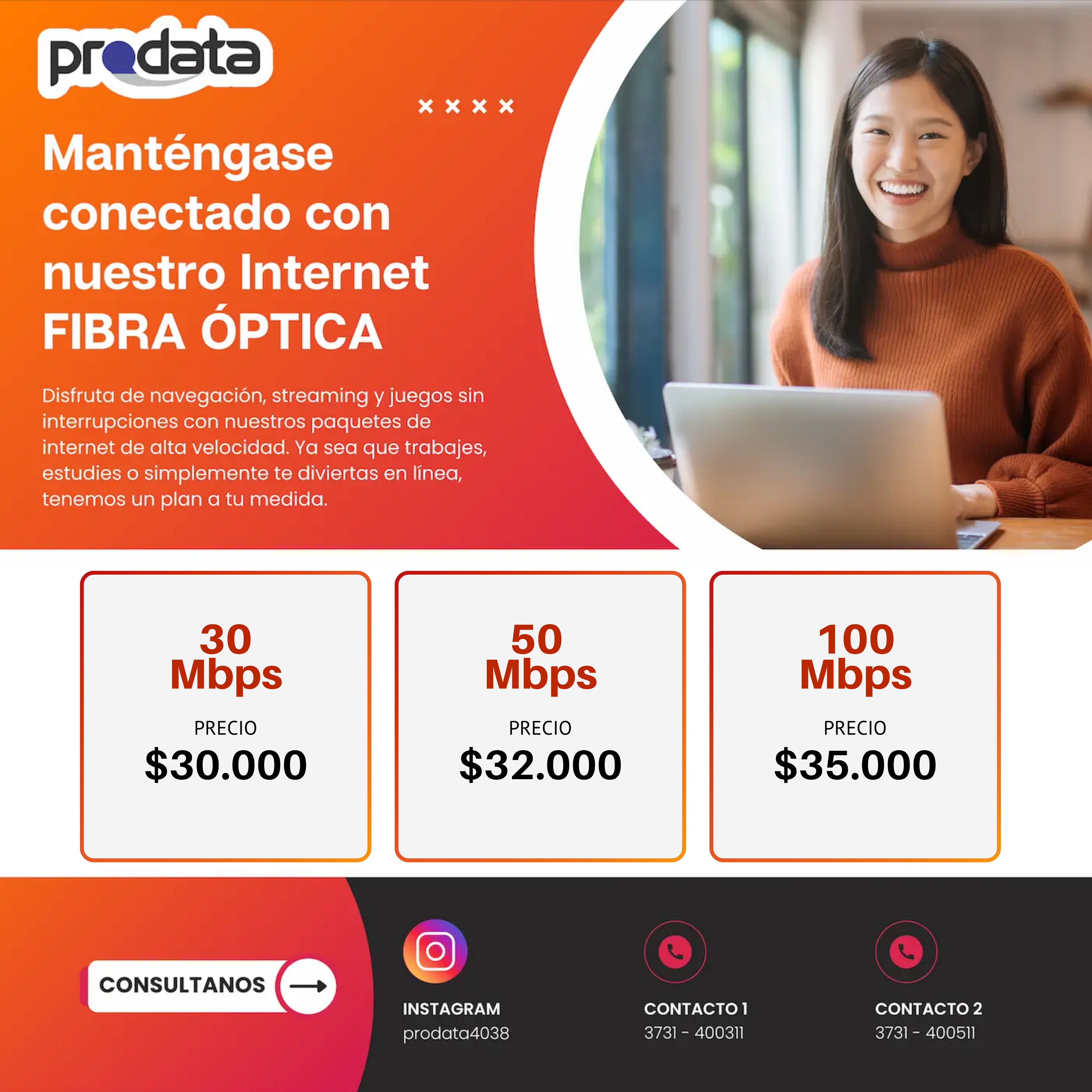 Servicio de internet fibra óptica y wireless en Charata, Las Breñas, Gancedo, Capdevila y zonas rurales de Chaco