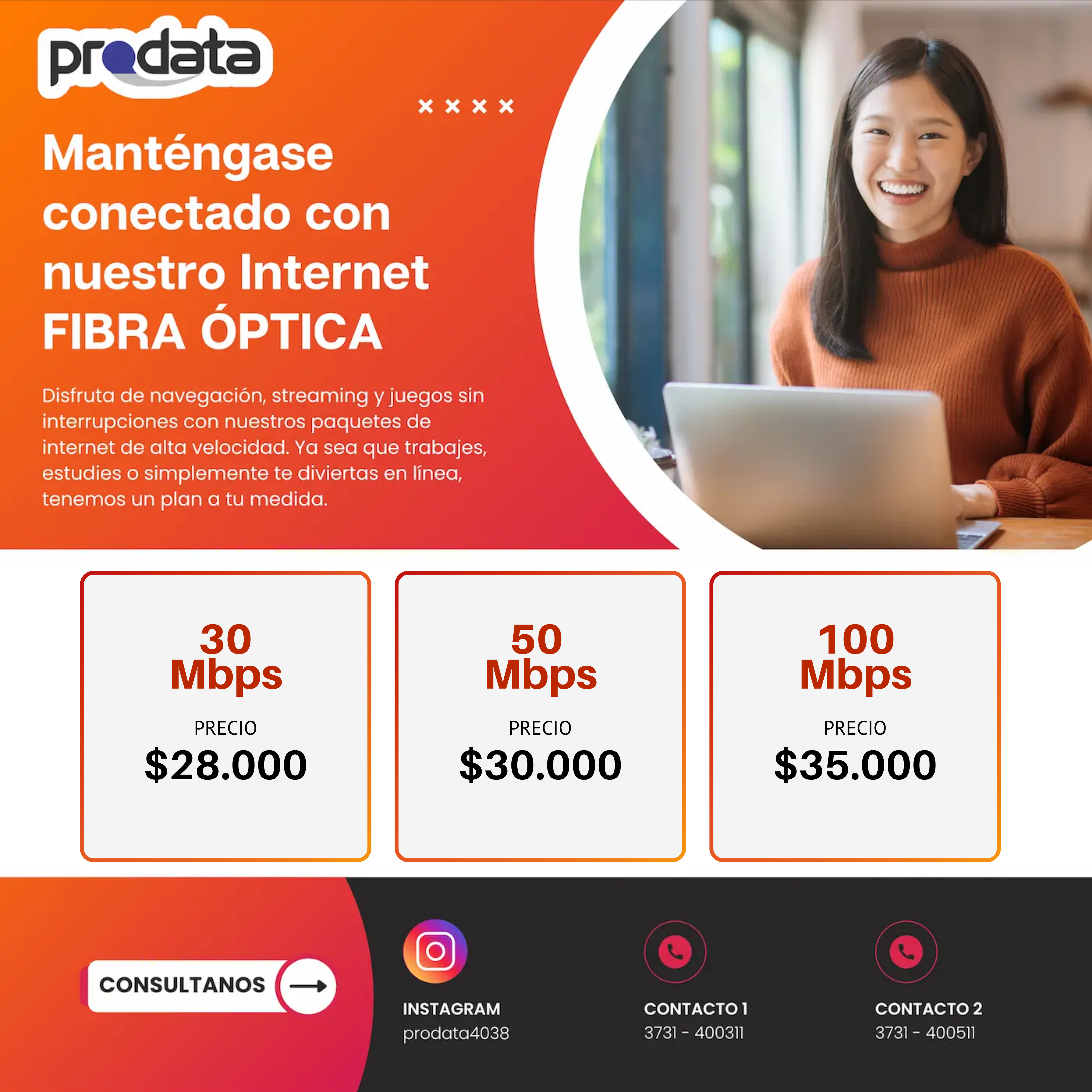 Servicio de internet fibra óptica y wireless en Charata, Las Breñas, Gancedo, Capdevila y zonas rurales de Chaco